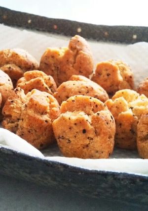 紅茶葉入り☆小さなサーターアンダギー-レシピのメイン写真