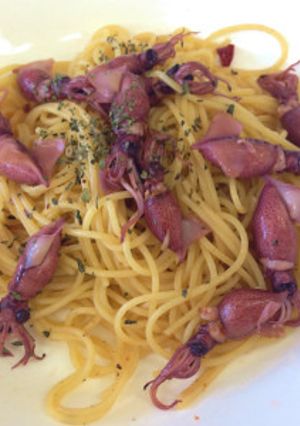 ホタルイカのパスタ-レシピのメイン写真