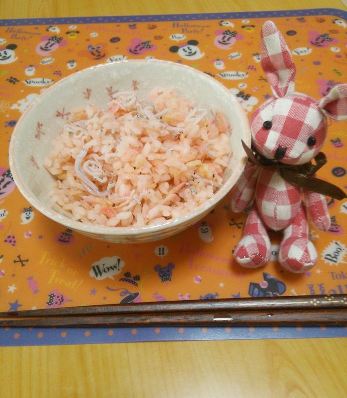 春爛漫!シラスと桜エビの炊き込み御飯-レシピのメイン写真