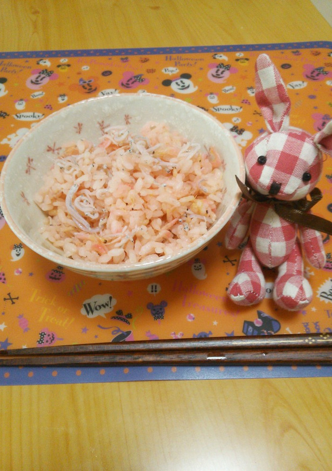 春爛漫！シラスと桜エビの炊き込み御飯-レシピのメイン写真
