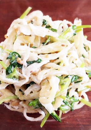 切り干し大根と豆苗のサラダ♡-レシピのメイン写真