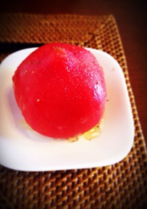 簡単過ぎる丸ごとトマトサラダ-レシピのメイン写真