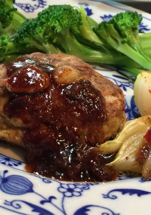 高野豆腐と牛肉のハンバーグ-レシピのメイン写真