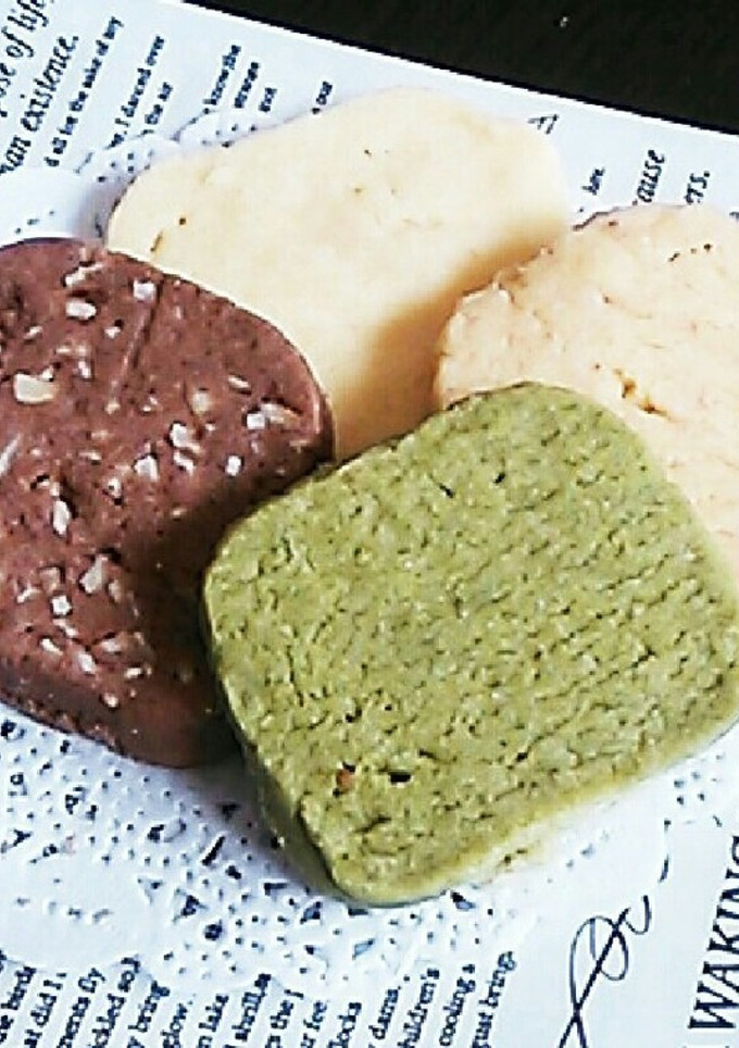 4種のしっとりほろほろクッキー-レシピのメイン写真