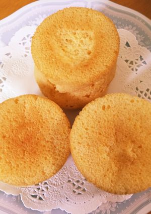 砂糖不使用☆赤ちゃんスポンジケーキ-レシピのメイン写真