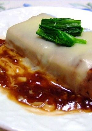 立派なメイン♪豆腐の赤ワイン煮-レシピのメイン写真