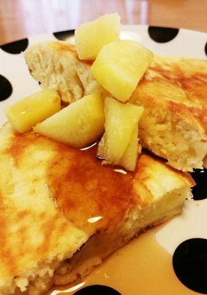 ☆アップルパンケーキ☆-レシピのメイン写真