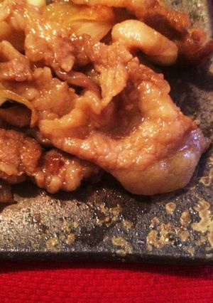 生姜焼き-レシピのメイン写真