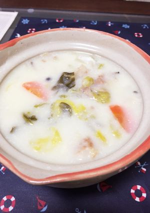 生クリームの残りで！まるでシチュースープ-レシピのメイン写真