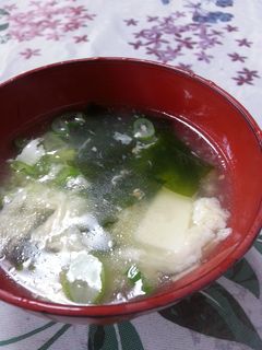 ワカメの中華スープ♪-レシピのメイン写真