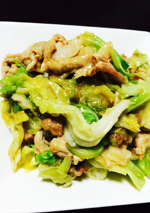 速攻晩ご飯！豚こま肉で回鍋肉-レシピのメイン写真