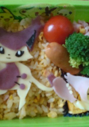 ポケモン☆エネコロロ☆キャラ弁-レシピのメイン写真