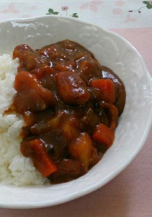 時短！艶やかで美味しいカレー〈市販ルー〉-レシピのメイン写真