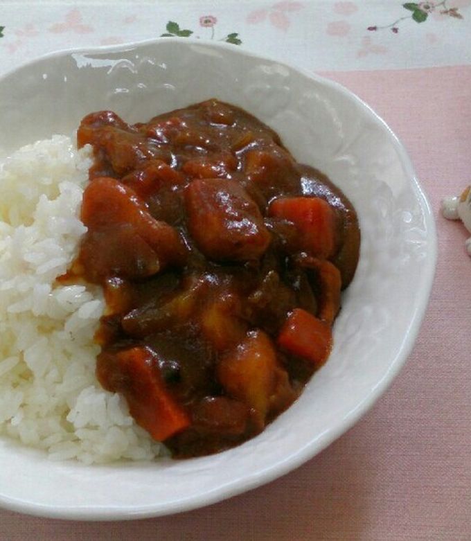 時短！艶やかで美味しいカレー〈市販ルー〉-レシピのメイン写真