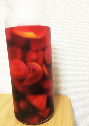 簡単♫フルーツフレーバーウォーター☆-レシピのメイン写真
