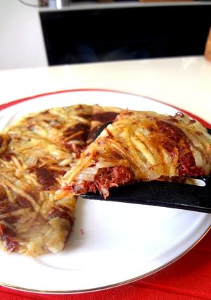ジャガイモとコンビーフのガレット-レシピのメイン写真