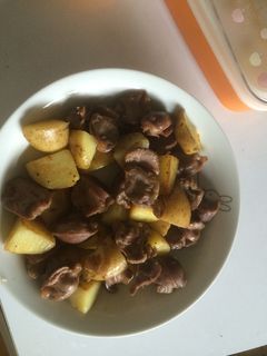 砂肝とジャガイモの炒め物-レシピのメイン写真
