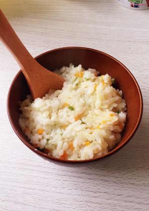 お家の材料で豆乳リゾット風-レシピのメイン写真