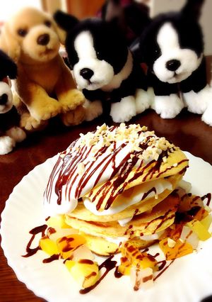 基本のパンケーキ-レシピのメイン写真