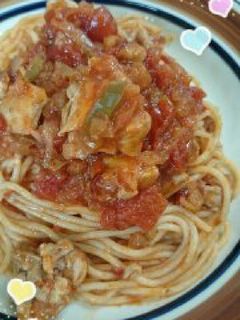 ☆鶏肉とアンチョビのサルサパスタ☆-レシピのメイン写真
