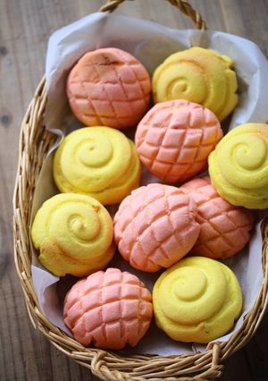 ミルメークで♡甘い香りのメロンパン-レシピのメイン写真
