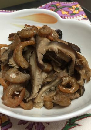 干し椎茸干し海老の甘辛煮-レシピのメイン写真