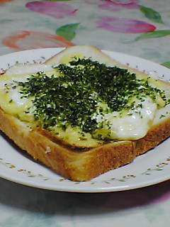 青のり目玉トースト-レシピのメイン写真