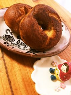 バター不要!HMで*ふっくらドーナツ-レシピのメイン写真