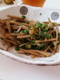 ねぎごぼう炒め-レシピのメイン写真