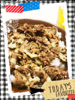 超速★簡単 ハーブチーズ牛丼-レシピのメイン写真