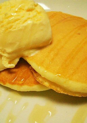 HMが無くても❗ふわふわパンケーキ♪-レシピのメイン写真