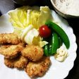 簡単節約♪胸肉のパン粉揚げ
