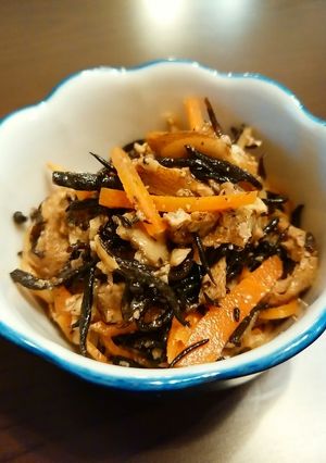 クルミで仕上げるたけのこ入りひじき煮-レシピのメイン写真