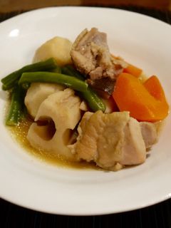 定番和食!里芋と鶏の煮物-レシピのメイン写真