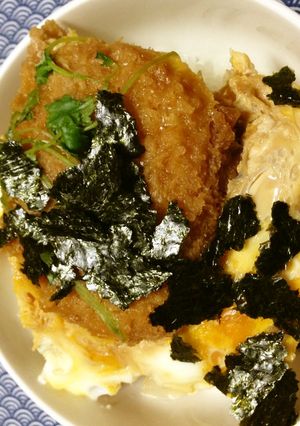 お給料日前の「コロッケ丼」-レシピのメイン写真