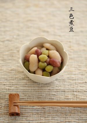 圧力鍋で三色煮豆-レシピのメイン写真