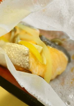 鮭の包み蒸し焼き-レシピのメイン写真
