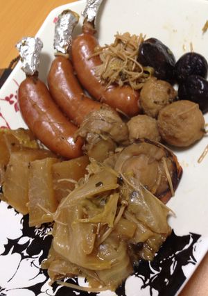 簡単 一粒で二度美味しい照り焼き風煮物-レシピのメイン写真