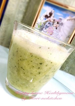 大葉♡パイナップル♡バナナスムージー♡-レシピのメイン写真