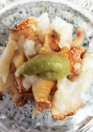 ほら貝の刺身-レシピのメイン写真