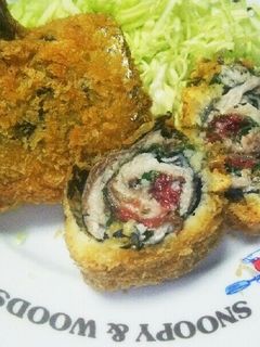 いわしの梅しそフライ-レシピのメイン写真