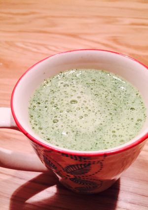 ホットグリーンスムージー-レシピのメイン写真