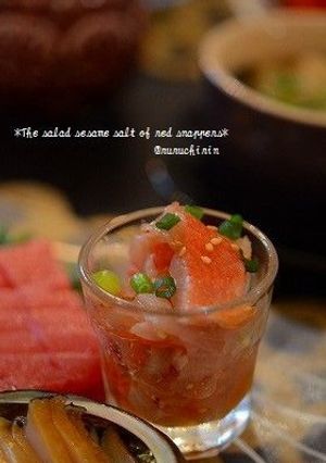 ✿金目鯛のゴマ塩和え✿-レシピのメイン写真