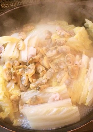 あさりの旨みがたまらない白菜ミルフィーユ-レシピのメイン写真