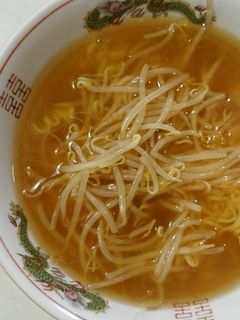 即席ラーメンであんかけもやしそば-レシピのメイン写真