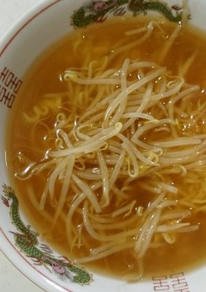 即席ラーメンであんかけもやしそば-レシピのメイン写真