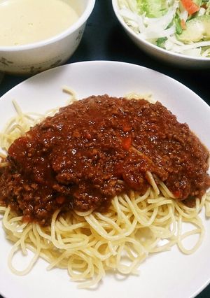 ドミグラソースのスパゲッティ-レシピのメイン写真