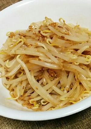 胡麻醤油が美味しい＊もやしのナムル＊-レシピのメイン写真