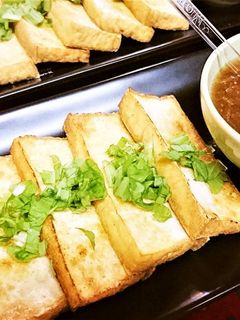 絶品!【厚揚げステーキ和風おろしソース】-レシピのメイン写真