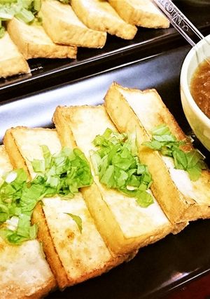 絶品!【厚揚げステーキ和風おろしソース】-レシピのメイン写真